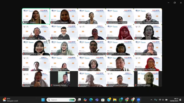 LSP EDUKIA Sukses Gelar Sertifikasi TOT OBE Online untuk Dosen dan Trainer Pendidikan Tinggi