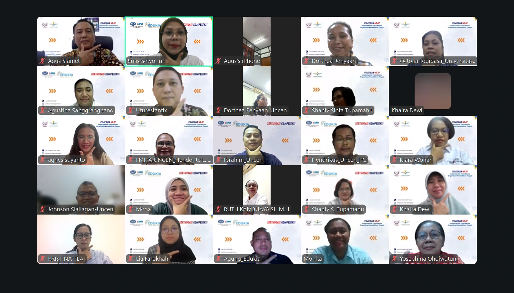 Membangun Tata Kelola Pendidikan Tinggi: Sertifikasi Implementer oleh LSP EDUKIA